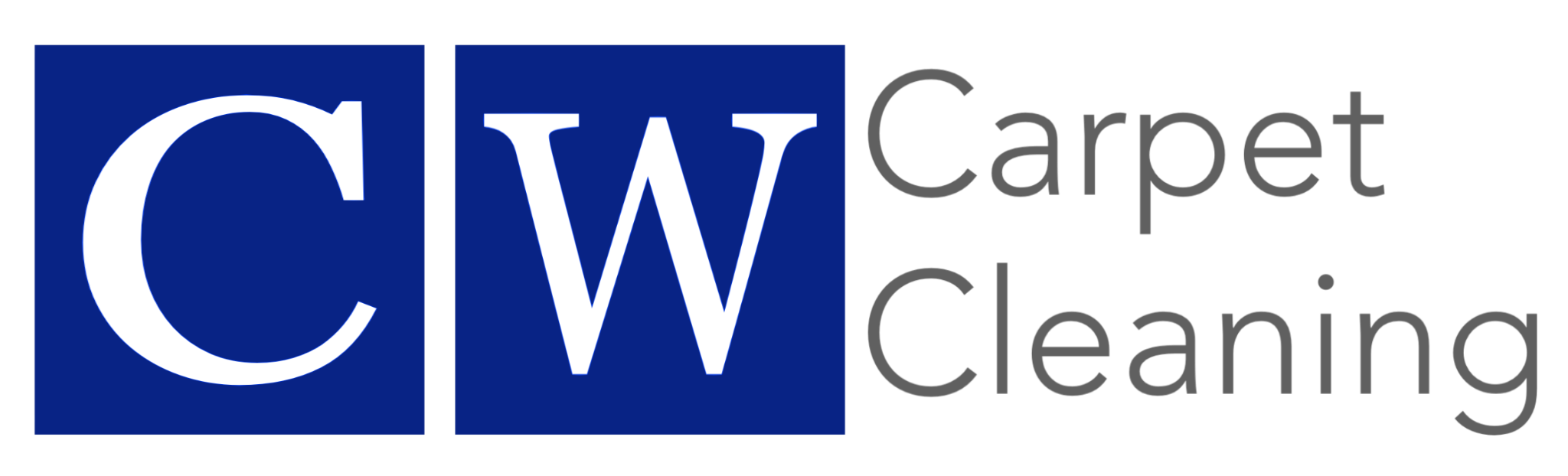 CW carpet cleaning london UK Logo Transp Horizontal